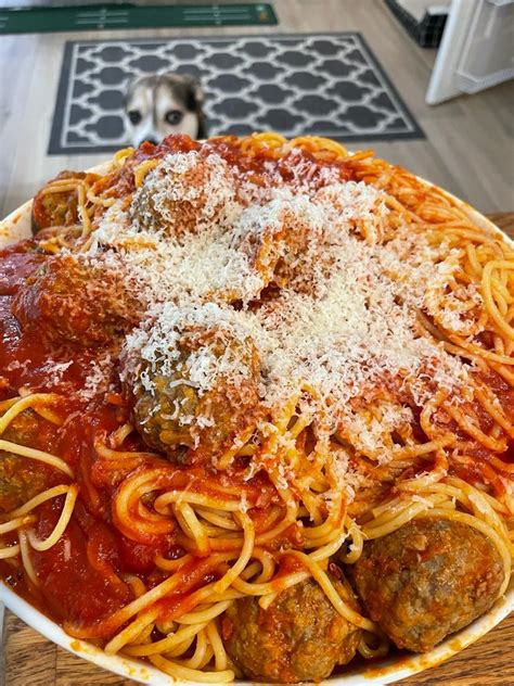 Home Cooking VS Fast Food On Twitter Spaghetti And Meatballs