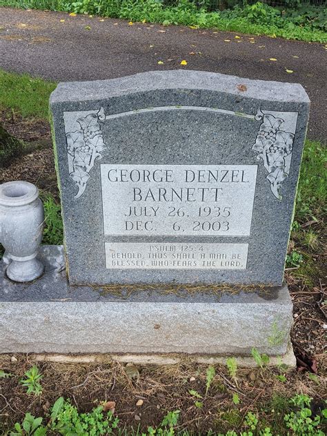 Photos Of George Denzel Barnett Find A Grave Memorial