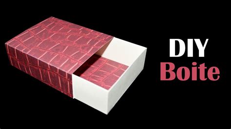 Comment Fabriquer Une Boite Cadeau DIY Boite En Papier YouTube