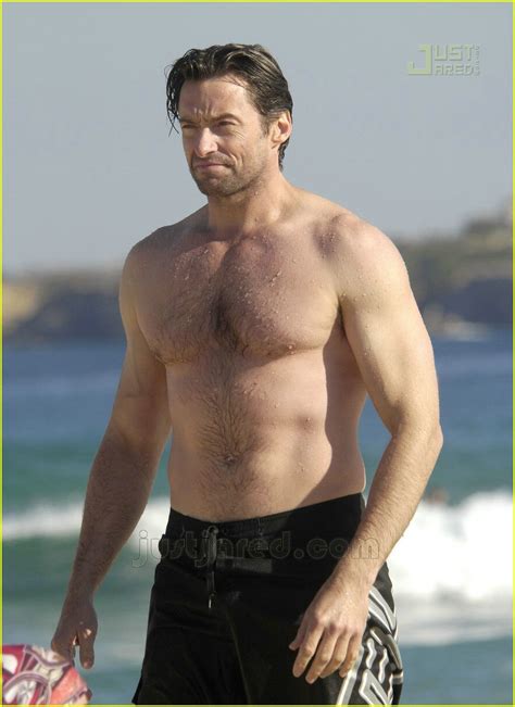 Hugh Jackman Shirtless In Sydney Photo Ava Jackman