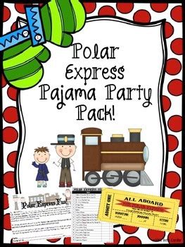 Polar Express Pajama Party Pack! by Beth Corder | TpT