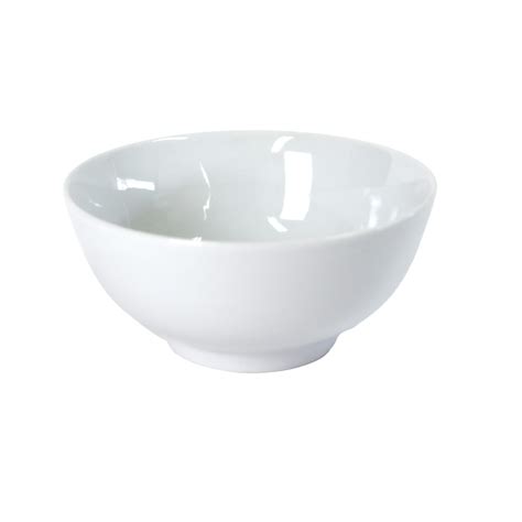 BOWL DE CERAMICA BLANCA LISO HONDO El Clon