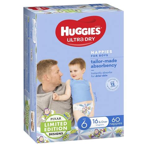 Buy Huggies Ultra Dry Nappies Boy Size Jumbo Pack Online At