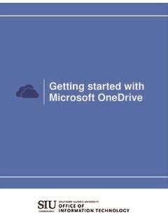 Getting Started With Microsoft Onedrive Getting Started With