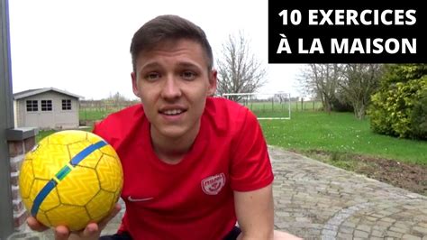 Exercices Pour S Entra Ner Chez Soi Au Foot Jongles Youtube