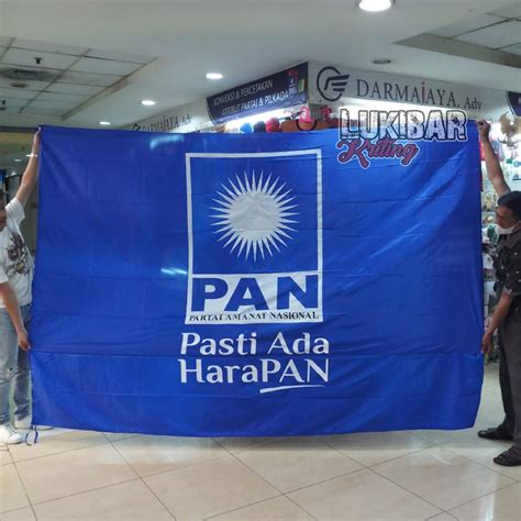 Jual Bendera Partai Pan Ukuran 2x3 Meter Shopee Indonesia