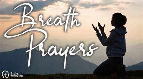 What are "Breath Prayers"? (Explanation + Verse List Download)