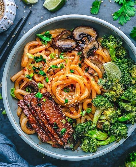 Udon Noodle And Veggie Bowl Rhealthyeatingnow