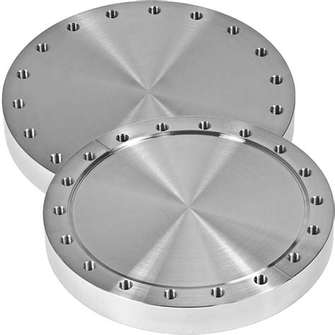 Ideal Spectroscopy Conflat Flange CF Blank Tapped Non Rotatable