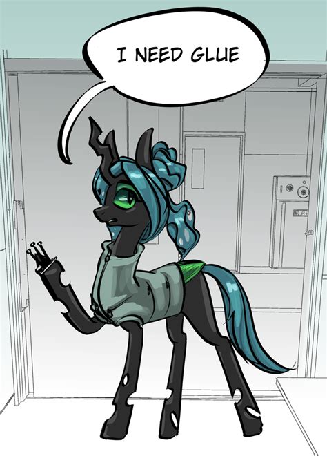 3264324 Safe Artist Kovoranu Queen Chrysalis Alicorn Changeling