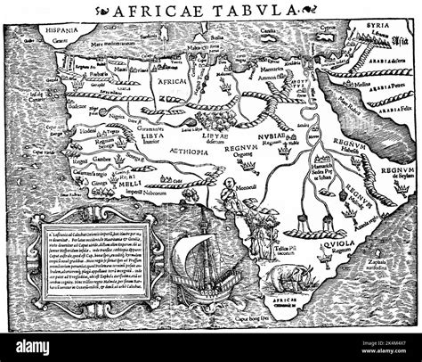 16th Century Africa Map Hi Res Stock Photography And Images Alamy