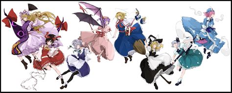 Compilation of my Imperishable Night Illustrations : r/touhou