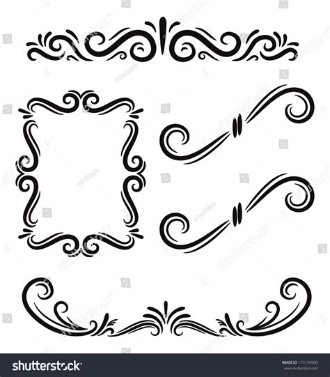 western swirl images stock  vectors shutterstock