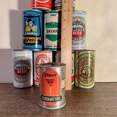 LOT 52 A Vintage Beer Can Collection Old Milwaukee Falstaff Old