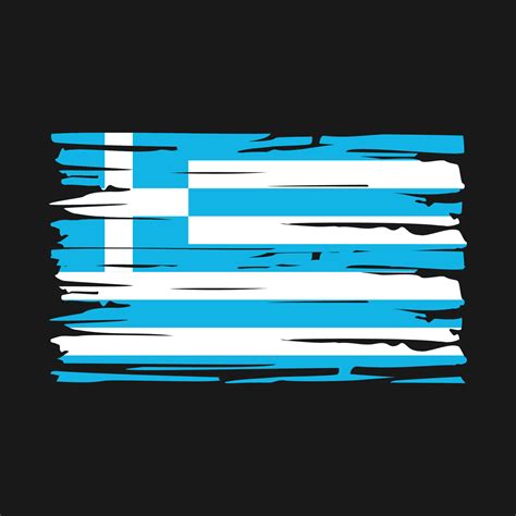 Greece Flag Brush 20267406 Vector Art at Vecteezy