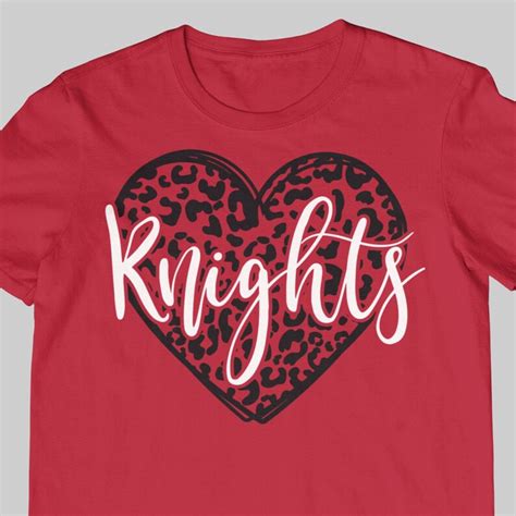 Knights Svg School Spirit Shirts Svg School Mascot Svg Etsy