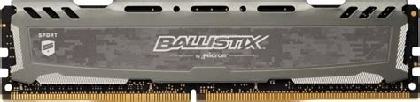 Crucial Ballistix Sport Lt 8gb Ddr4 3000mhz Cl16 Grey Bls8g4d30besbk