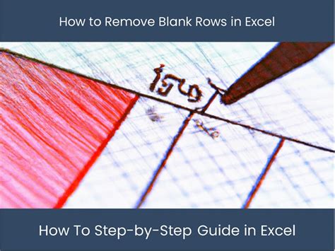 Remove Blank Rows In Excel Step By Step Guide Excel