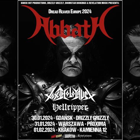 ABBATH Na Trzech Koncertach W Polsce