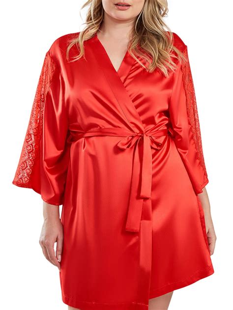 Plus Size Robes Sexy Women S Plus Size Robe