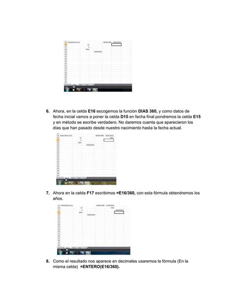 Excel 2010 Funciones Fecha Y Hora Pdf