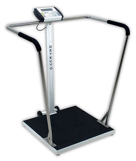 Detecto 6856kgeu Waist High Bariatric Scale With Larger Platform Class