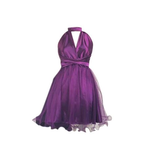 Rochie Versatila Scurta Din Satin Si Tulle Cu Bordura De Guta Pentru