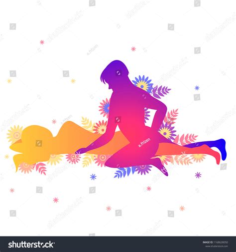 Kama Sutra Sexual Pose Sidekick Man Stock Vector Royalty Free