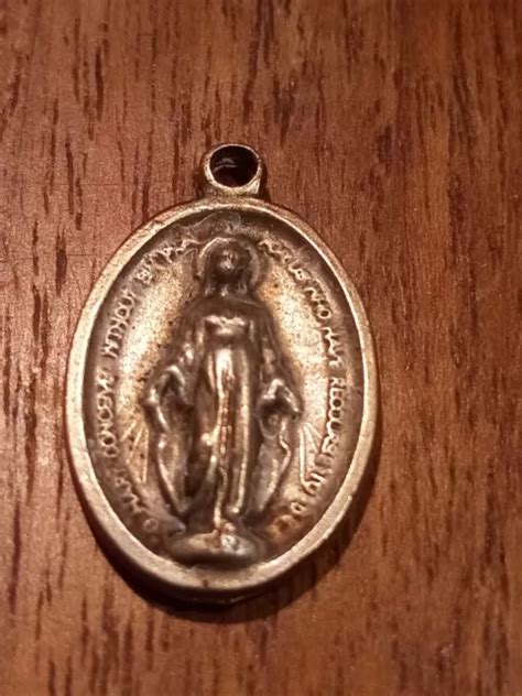 Jolie M Daille Religieuse Ancien Vierge Marie Chr Tien Pendentif