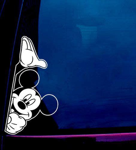 Disney Mickey Mouse Car Window Decal Sticker