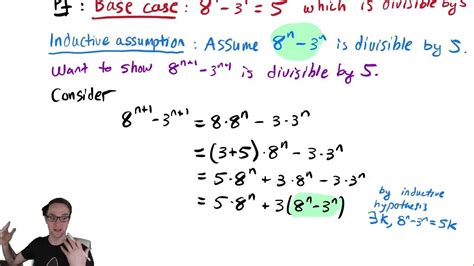 Intro To Proofs 12 More Induction And More Divisibility Youtube