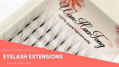 How To Apply Eyelash Extensions On Yourself Save Some Money Youtube