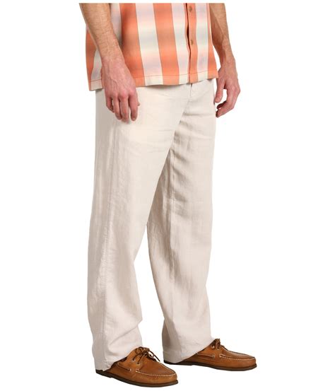 Tommy Bahama Linen On The Beach Pants In Natural For Men Lyst