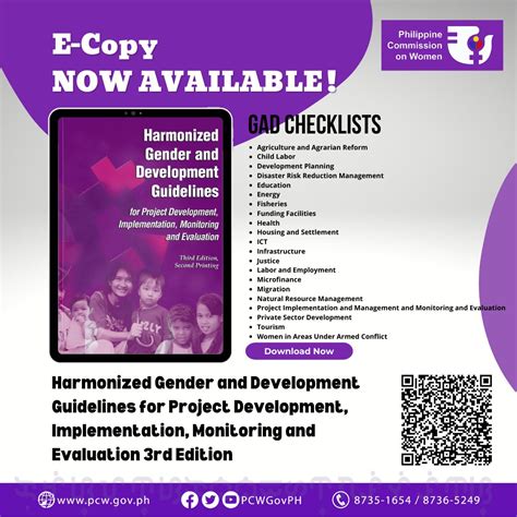 Philippine Commission On Women On Twitter The Harmonized Gender And Development Guidelines