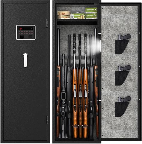 Amazon Aipuwo Biometric Gun Safe Rifle For Home Fingerprint