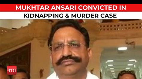 Bahubali Mukhtar Ansari Sentenced To 10 Years Of Jail Convicted In