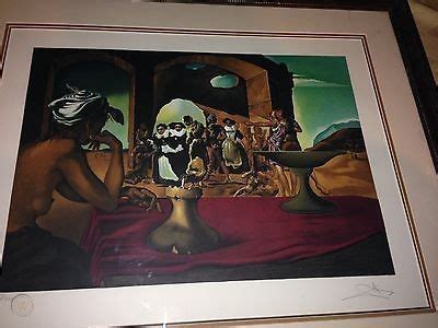 Salvador Dali Slave Market Lithograph