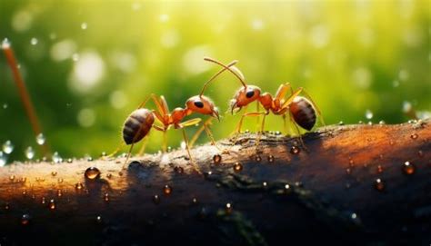 Social Behavior in Ant Colonies