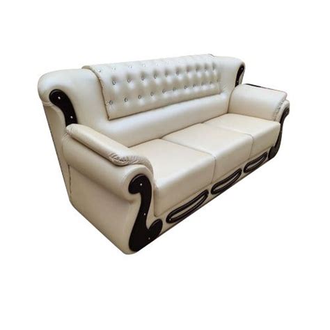 Leather Three Seater Office Sofa At Rs Piece In Hyderabad Id