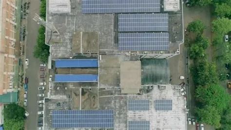 Mounting Structure Grid Tie Kw Rooftop Solar Power Plant Mono Perc