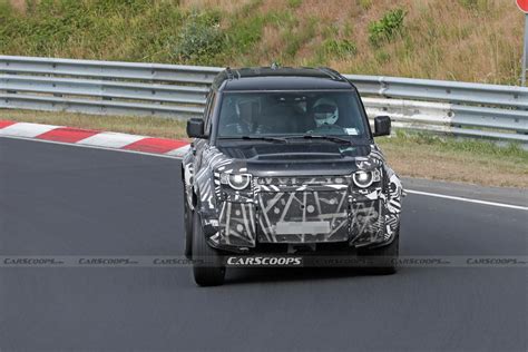 Land Rover Defender Svx Spied As A Pricey Premium Off Roader Carscoops