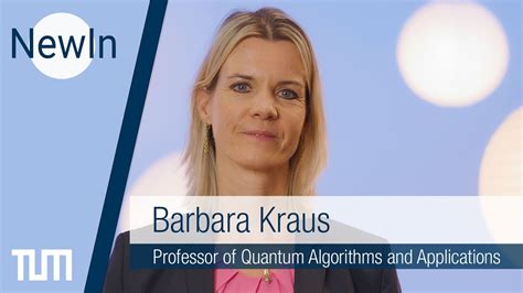 NewIn Prof Barbara Kraus YouTube