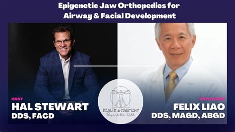 Epigenetic Jaw Orthopedics For Airway Facial Development Dr Felix