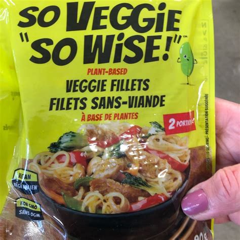 So Veggie So Wise Veggie Fillets Filets Sans Viande Review Abillion