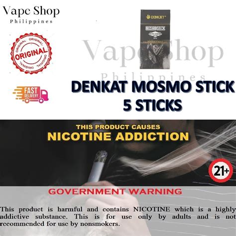 Denkat Mosmo Stick Disposable Rechargeable Shopee Philippines