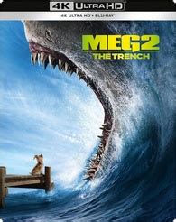 Meg 2 The Trench 4K Blu Ray SteelBook Netherlands