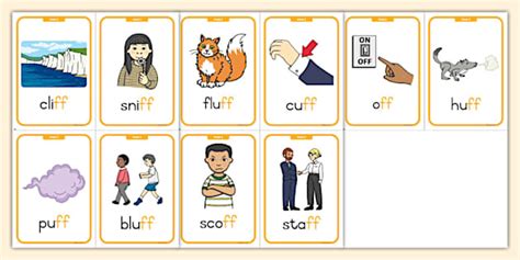 Grade 2 Phonics Ff Flashcards Hecho Por Educadores