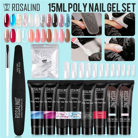 Rosalind Juego De Manicura Con L Mpara Led Uv Esmalte Semipermanente