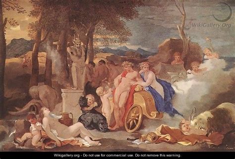 Bacchus and Ceres with Nymphs and Satyrs 1640 60 SÃbastien Bourdon