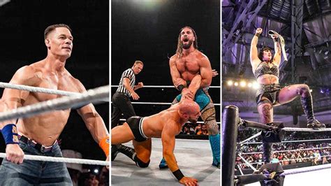 Wwe John Cena Seth Rollins Rhea Ripley And More Shine At Wwe